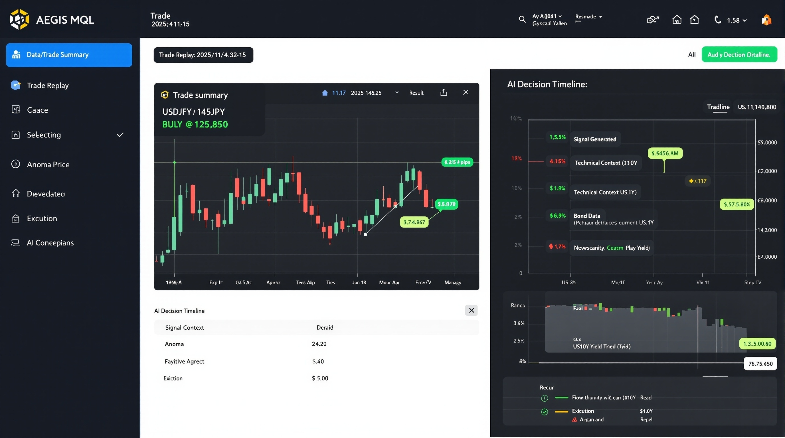 トレードリプレイ & 異常検知